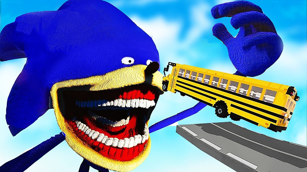 ТАЧКИ против SONIC THE EATER (Разборные моды)