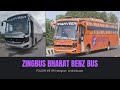 Zingbus  dhanveer tours  travels  bharat benz ac sleeper bus