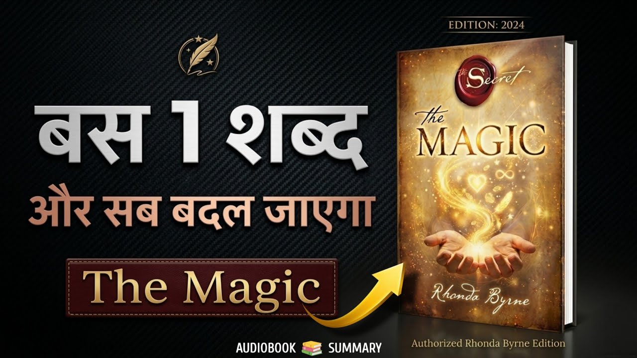 बदलाव की जादुई किताब | The Magic Complete Book Summary in Hindi | Rhonda Byrne
