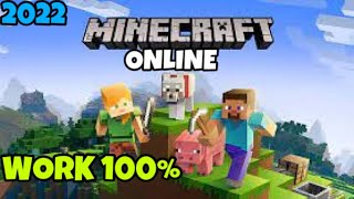 Tutorial cara main Minecraft tanpa di download di pc/laptop tanpa di download WORK 2022!!!