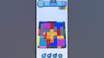 Color Block Jam 45 Level Walkthrough | Прохождение 45 уровня #games #gaming #colorblockjam45