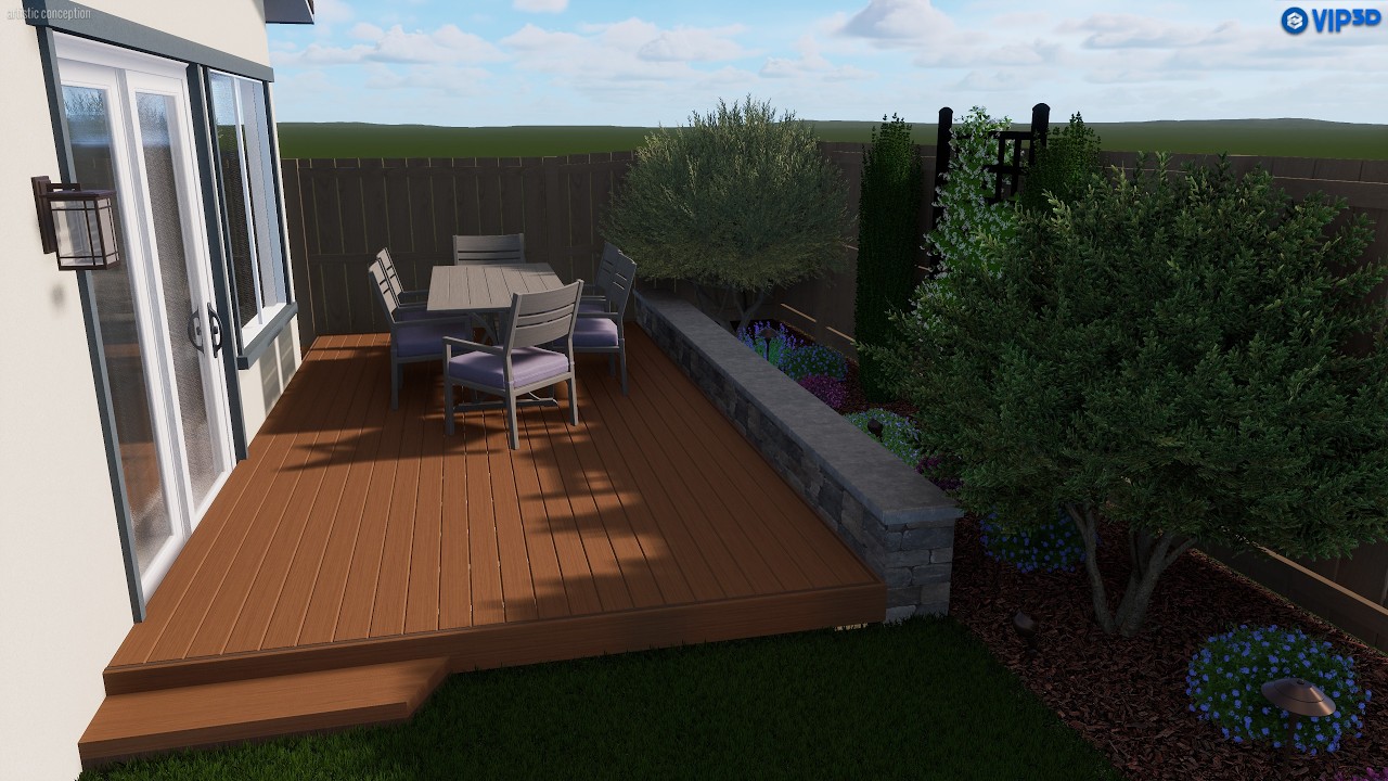 Ericsson Residence - Landscape Design, Second Revision