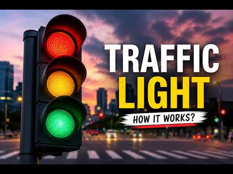 Traffic light with codes.