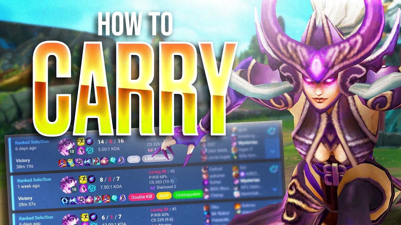 How I 1v9 on Syndra in S16