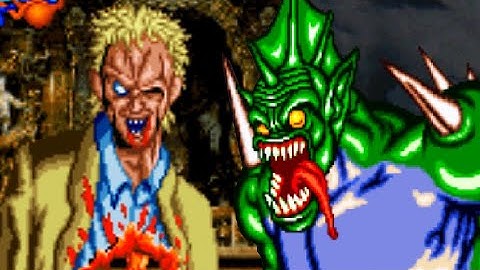 Zombie Raid (Arcade) All Bosses (No Damage)