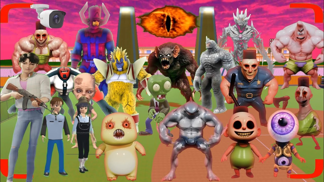 Jinu K-Pop Demon Hunter: Bersama Yuta Mio Melawan Monster Anomali di Kota Sakura | Sakura School