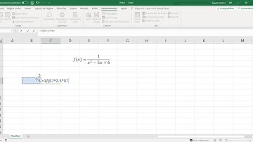 Derivadas no Excel com Macros