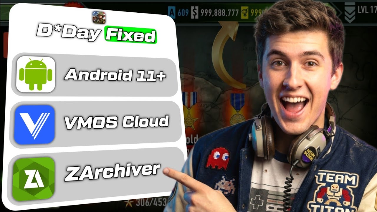 How To Play D Day Game on Android 11 to 16 | Vmos tutorial Fixed - YouTube