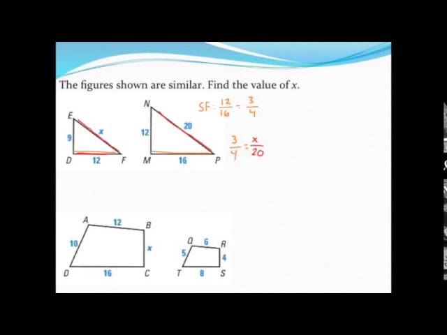 Using similar figures to find missing sides - YouTube using-similar-figures-to-find-missing-sides-youtube