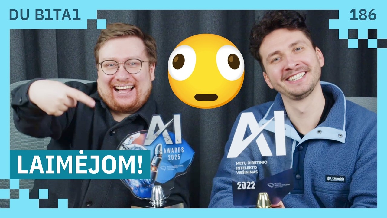 Laimėjom apdovanojimą! (Ir kitos tech naujienos) | Du Bitai