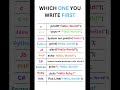 C programming | programming for beginners to print all language #shorts