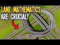 How to use Lane Mathematics to Control Traffic in Cities Skylines!