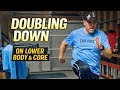 Doubling Down While Injured | Lower Body, Core & 35-Min Run/Walk