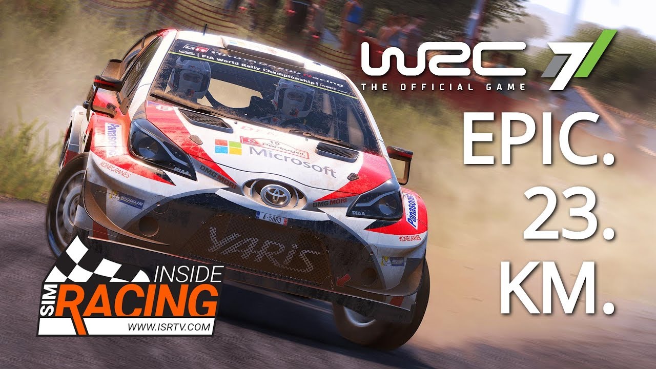 WRC 7 Test Drive - Epic 23 Kilometer Stage - YouTube