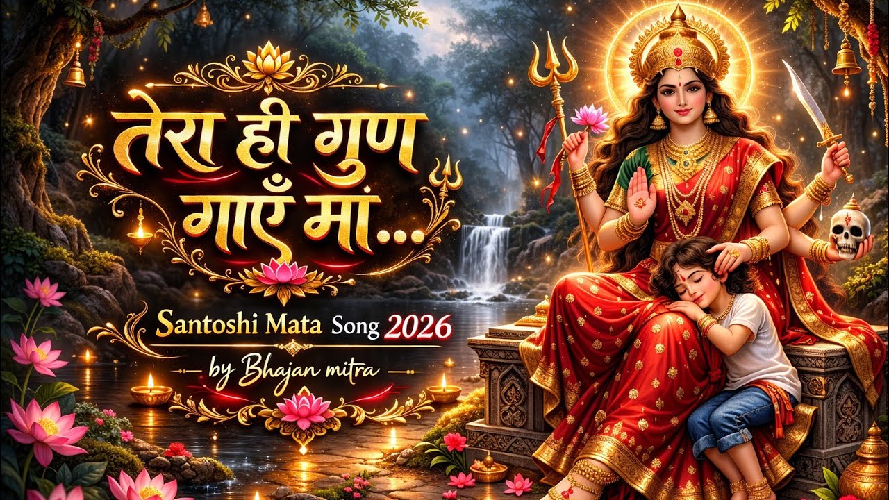 तेरा ही गुण गाए मां । Santoshi Mata Song | For Happiness, Peace and Prosperity | 2026 Friday Spacial