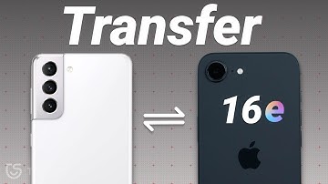 How to Transfer Data From Android to iPhone 16e  (SE4) -2 Ways