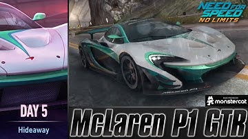 Need For Speed No Limits: McLaren P1 GTR | Blackridge Breakout (Day 5 - Hideaway)