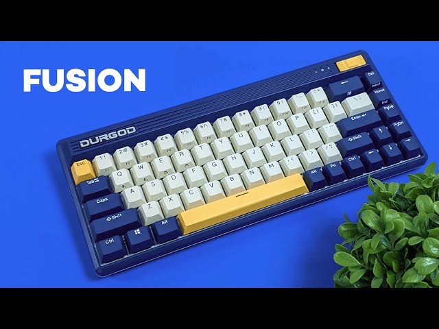 Durgod Fusion 65% Mechanical Keyboard Review - YouTube