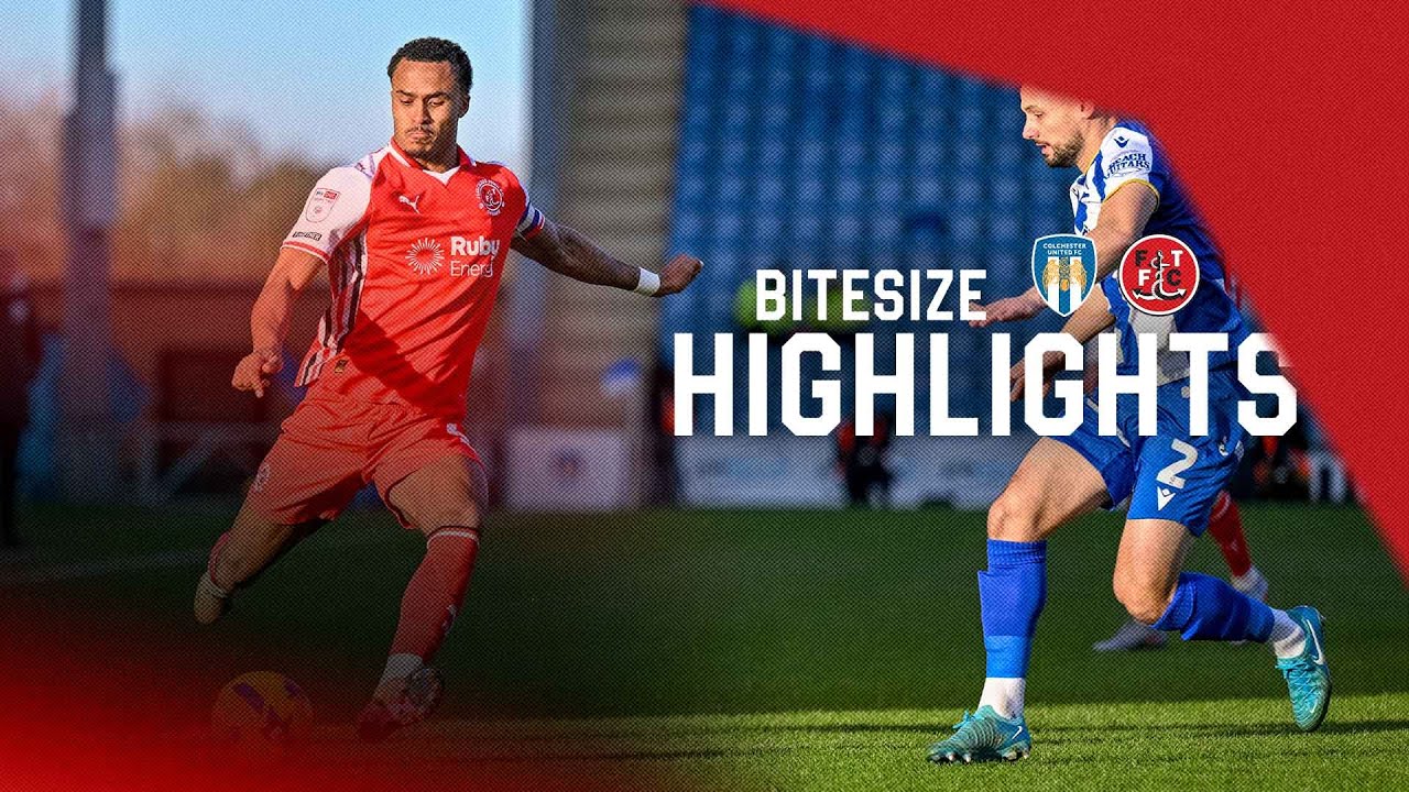 Bitesize Highlights: Colcehster United 2-1 Town