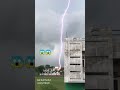देखो कैसे गिरती है बदलो से बिजली पेड़ पे #बिजली #पेड़ #shorts #trending #khatra #danger #tree