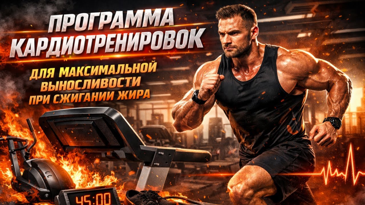 🫀🔥 Программа кардиотренировок для максимальной выносливости и сжигания жира