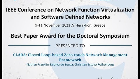 CLARA: Closed Loop-based Zero-touch Network Management Framework