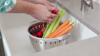 Pampered Chef - Stainless Steel Colander