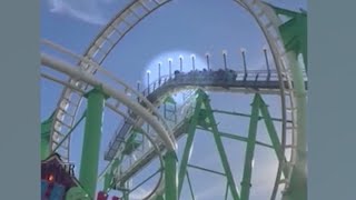 Famous Man climbing out of moving roller coaster Profile