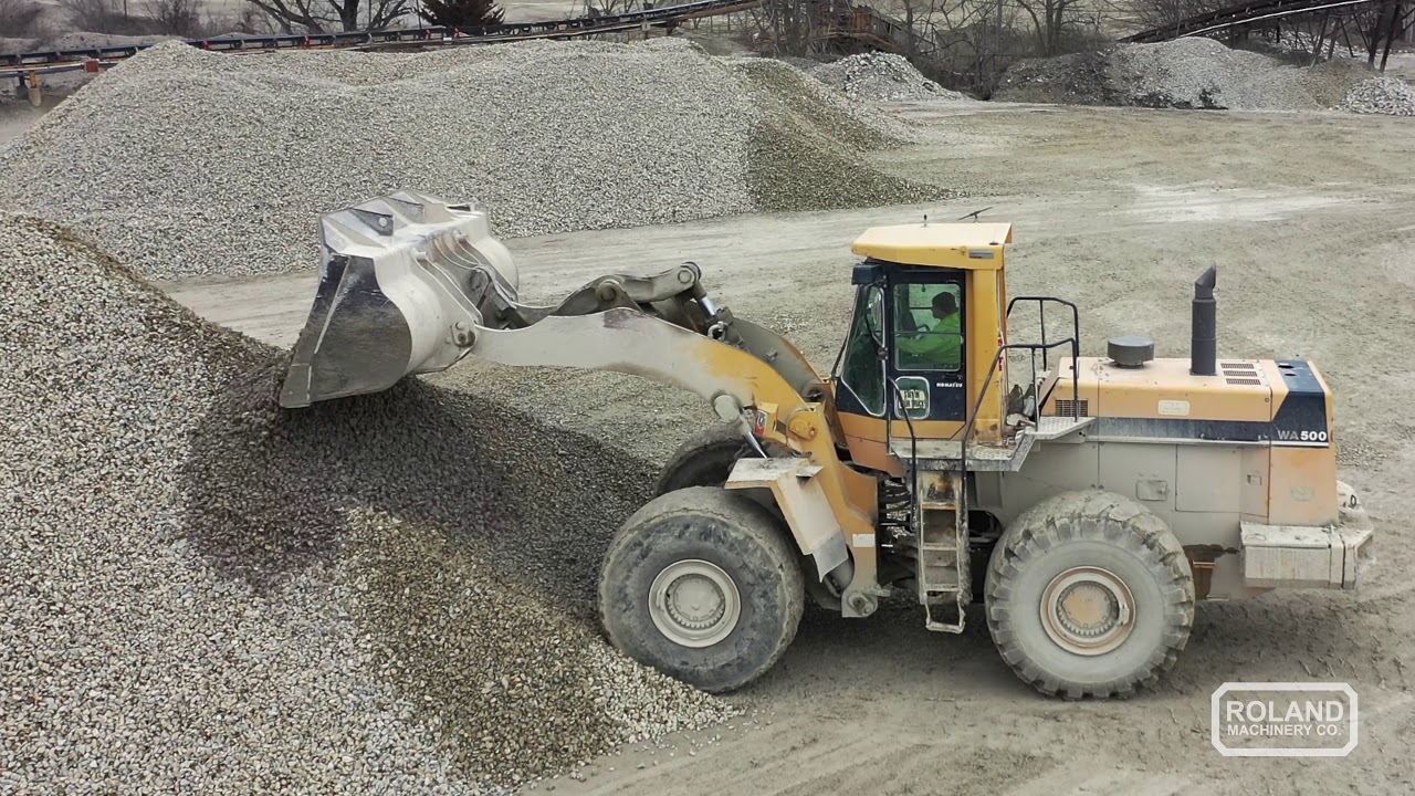 Komatsu Wheel Loaders Have Extraordinary Longevity for Nokomis Quarry Company Roland Machinery