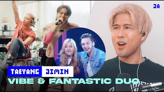 Performer Reacts to TAEYANG Fantastic Duo + 'VIBE' (ft. Jimin of BTS) Live Clip | Jeff Avenue