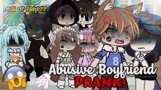 Abusive Boyfriend Prank Gacha Life