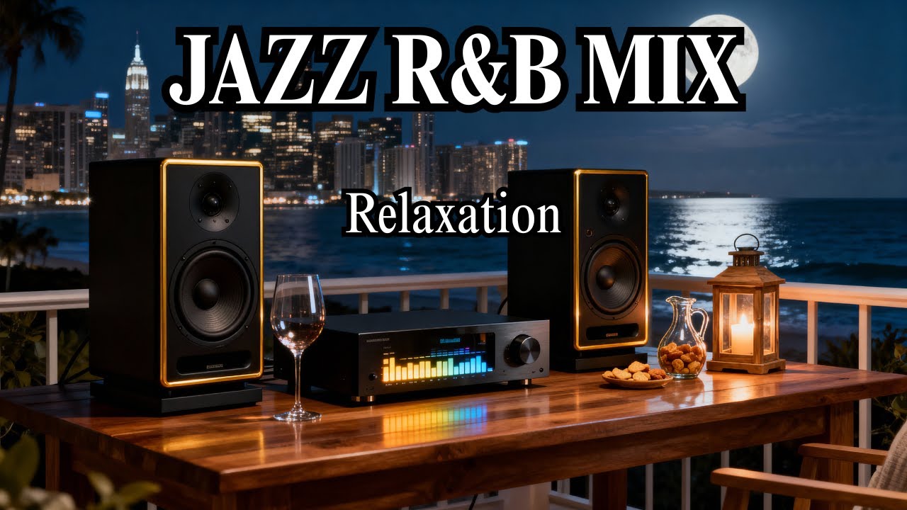 Jazz & Soul R&B – Relaxing Instrumental with Guitar & Sax for Chill Nights