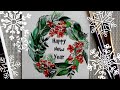 DIY Новогодний Рисунок / New Year Drawing