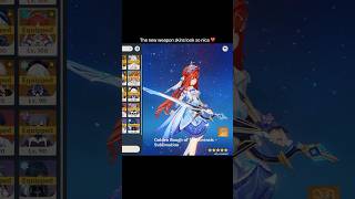 New weapon skins for every character in the game #genshinimpact