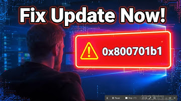 How to fix Windows 11 Update error 0x800701b1