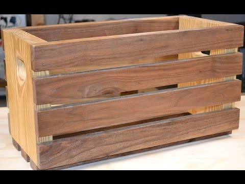 Como construir // DIY caixa de madeira simples