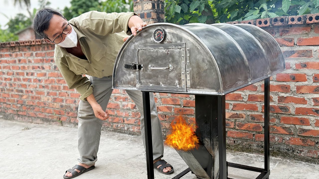 Wow Wow / Make a Rocket Wood Stove from Old Iron Boxes and Barrels