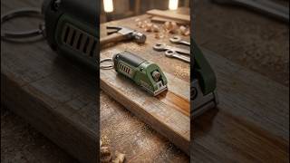 🔧 Miniature Keychain-Sized Wood Grain Restoration Tool | Surface Repair in Detail
