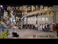 【路上ライブ】見上げてごらん夜の星を〜坂本　九　夜の大都会に響くストリートサックスの音色