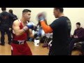 Luis Garcia & Jairo Escobar at the B Street Boxing 2nd Annual "The 650 Show" #GarciaGalvan