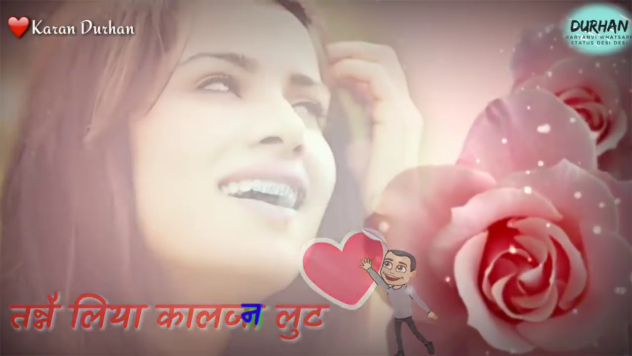 Best love haryanvi whatsaap status video YouTube