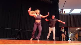 Karen & Ricardos Demo At The 2023 Sydney Salsa Mambo Convention