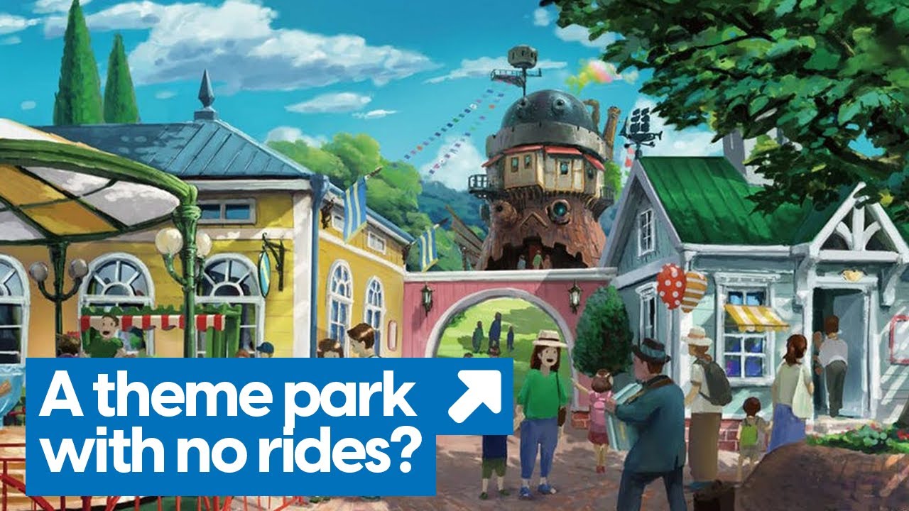 Japan's Upcoming Studio Ghibli Theme Park With No Rides - YouTube