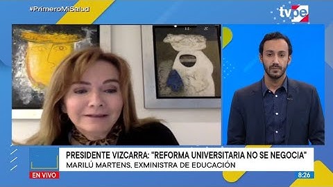 Café con Noticias | Marilú Martens, exministra de Educación