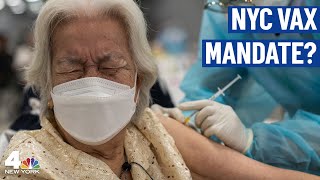 COVID-19: NYC Workers Get Vaccinated or Take Weekly Tests As Delta Spikes | NBC New York