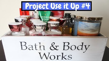 Project USE IT UP Bath and Body Works #4 | Rolling Bath and Body Works Project Pan | Shrink My Stash