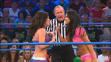 TNA - Madison Rayne vs. Taryn Terrell vs. Gail kim - TNA Knockouts Championship