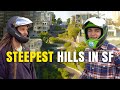 Downhill Longboarding the Steepest Hills in San Francisco | FT. @Monday Motorbikes