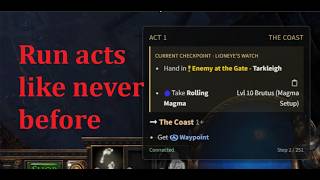 Exile Leveling: Overlay add-on