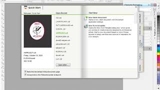 CorelDRAW work Tutorial| basic template| MJGRAPHICS